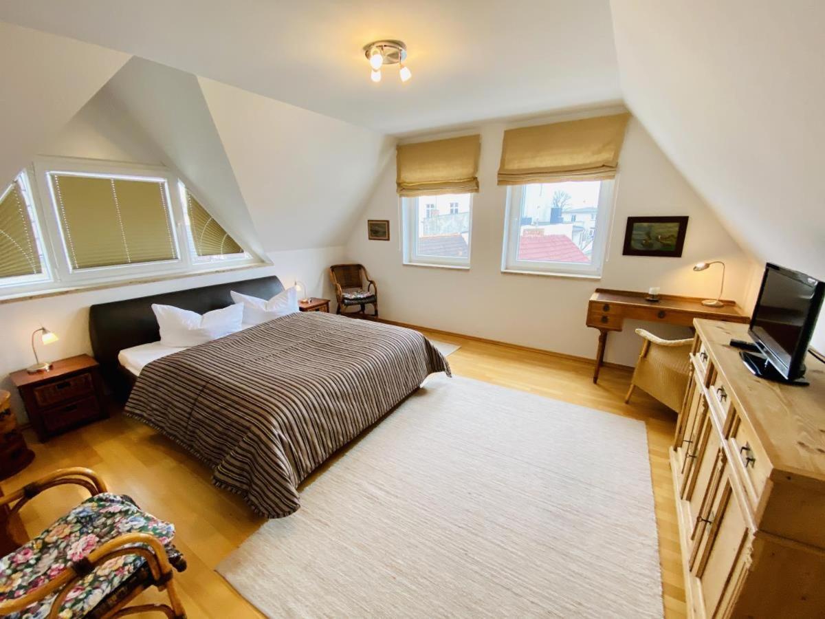 Appartement Kapitaenshaus Moewenblick à Rostock Extérieur photo